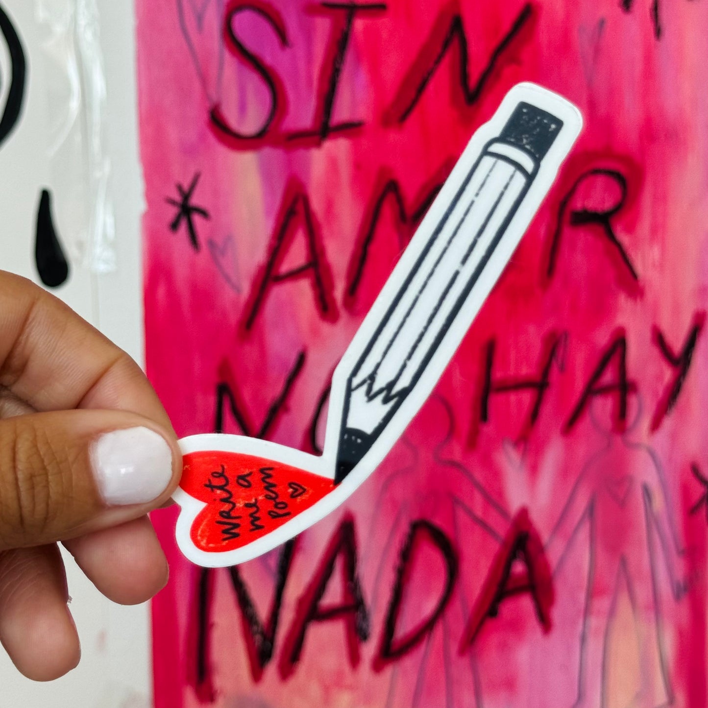 El Poema Sticker Pack - Set of 6 stickers