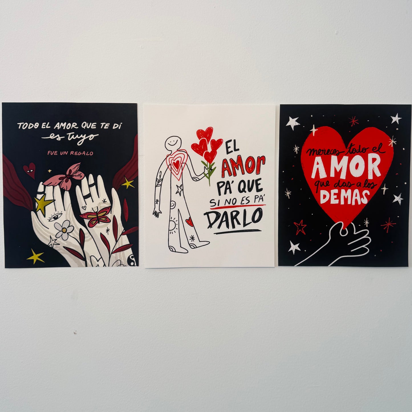 Collector Pack - Stickers + 3 Prints
