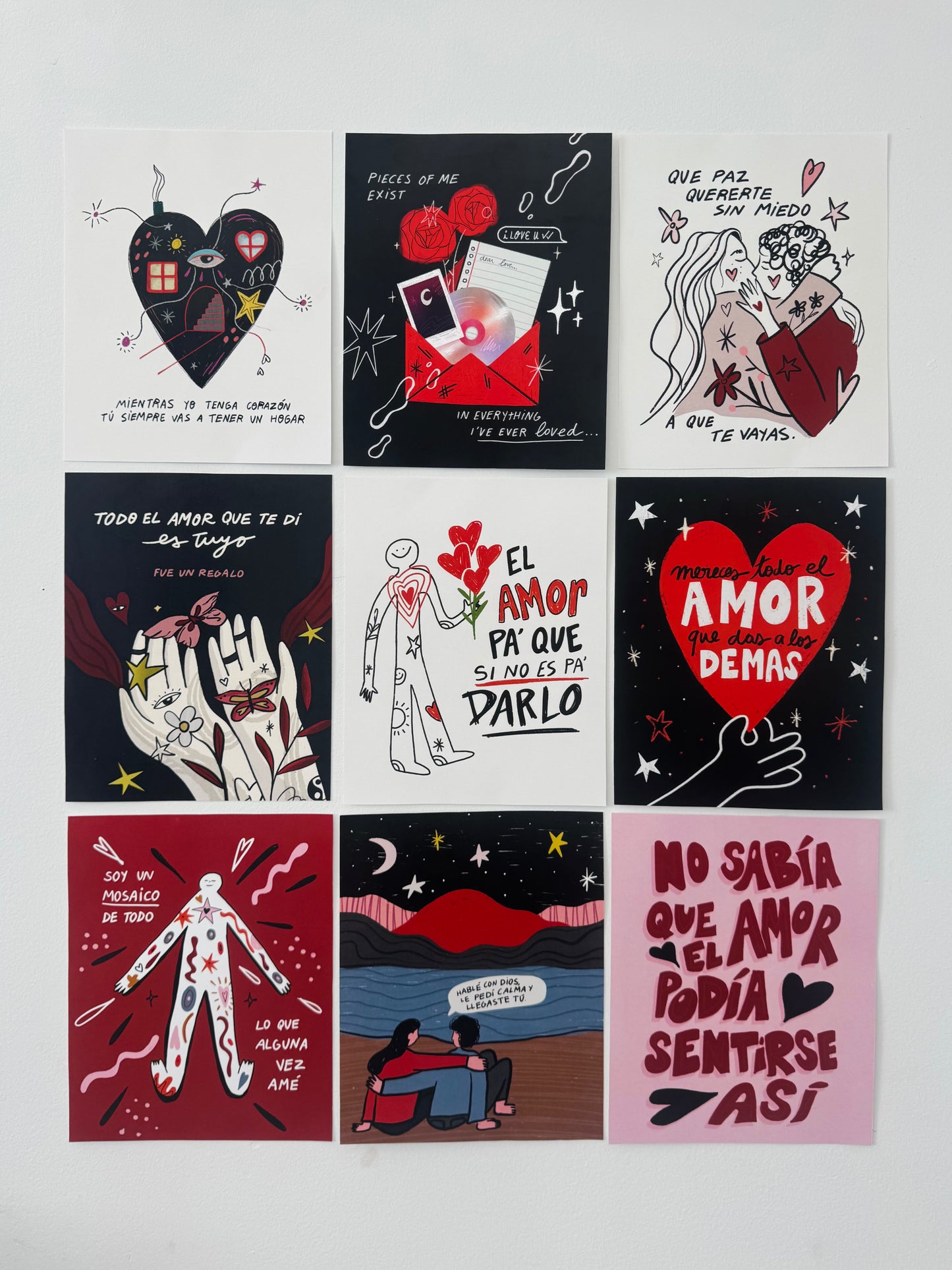 Collector Pack - Stickers + 3 Prints