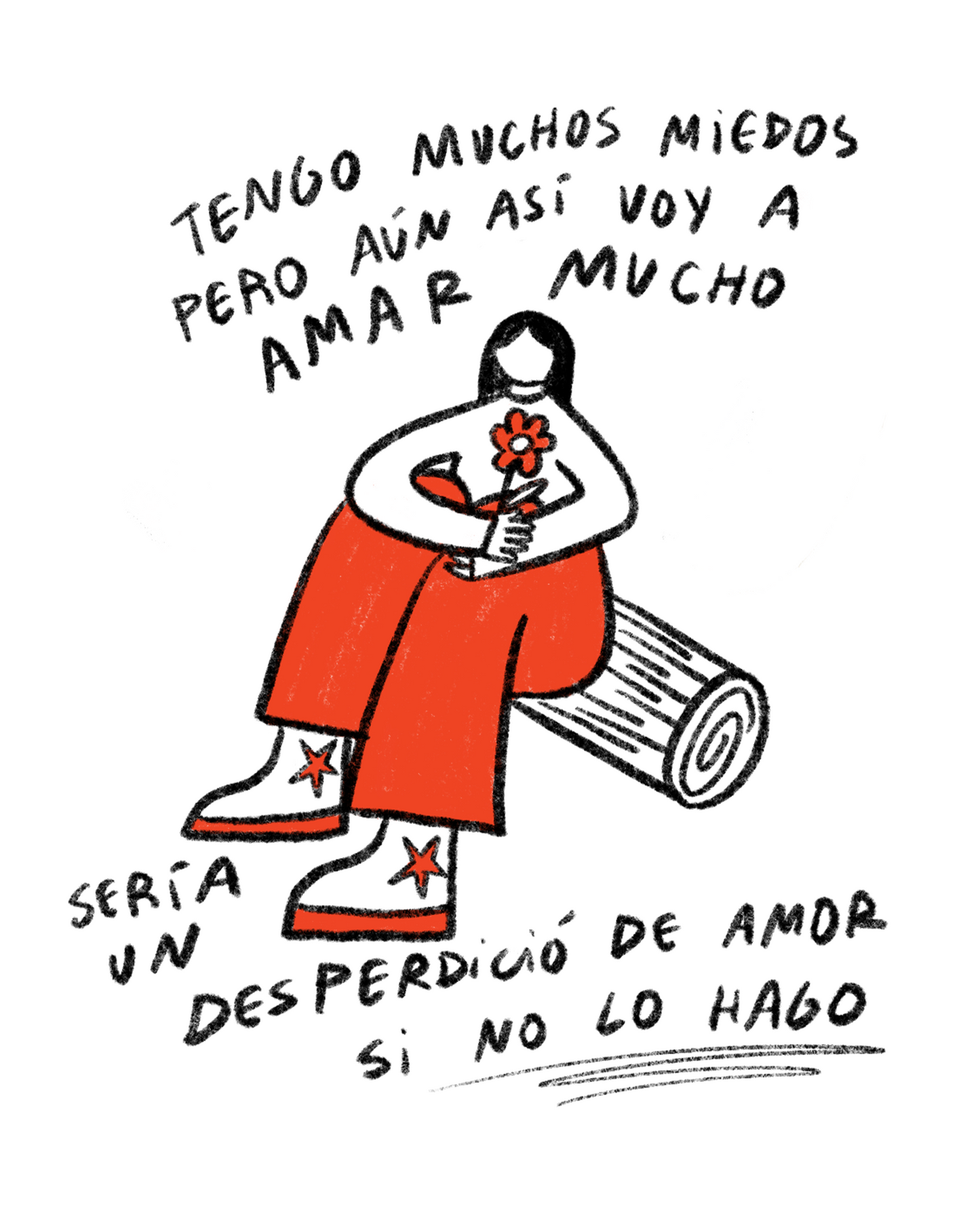 Mas Amor, Menos Miedo - Print Descargable