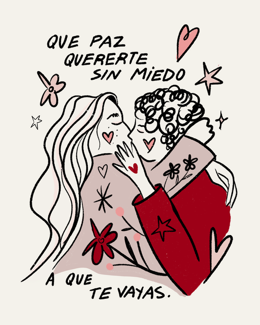 Que Paz Quererte - Print Descargable