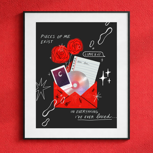 Pieces of me - Art Print