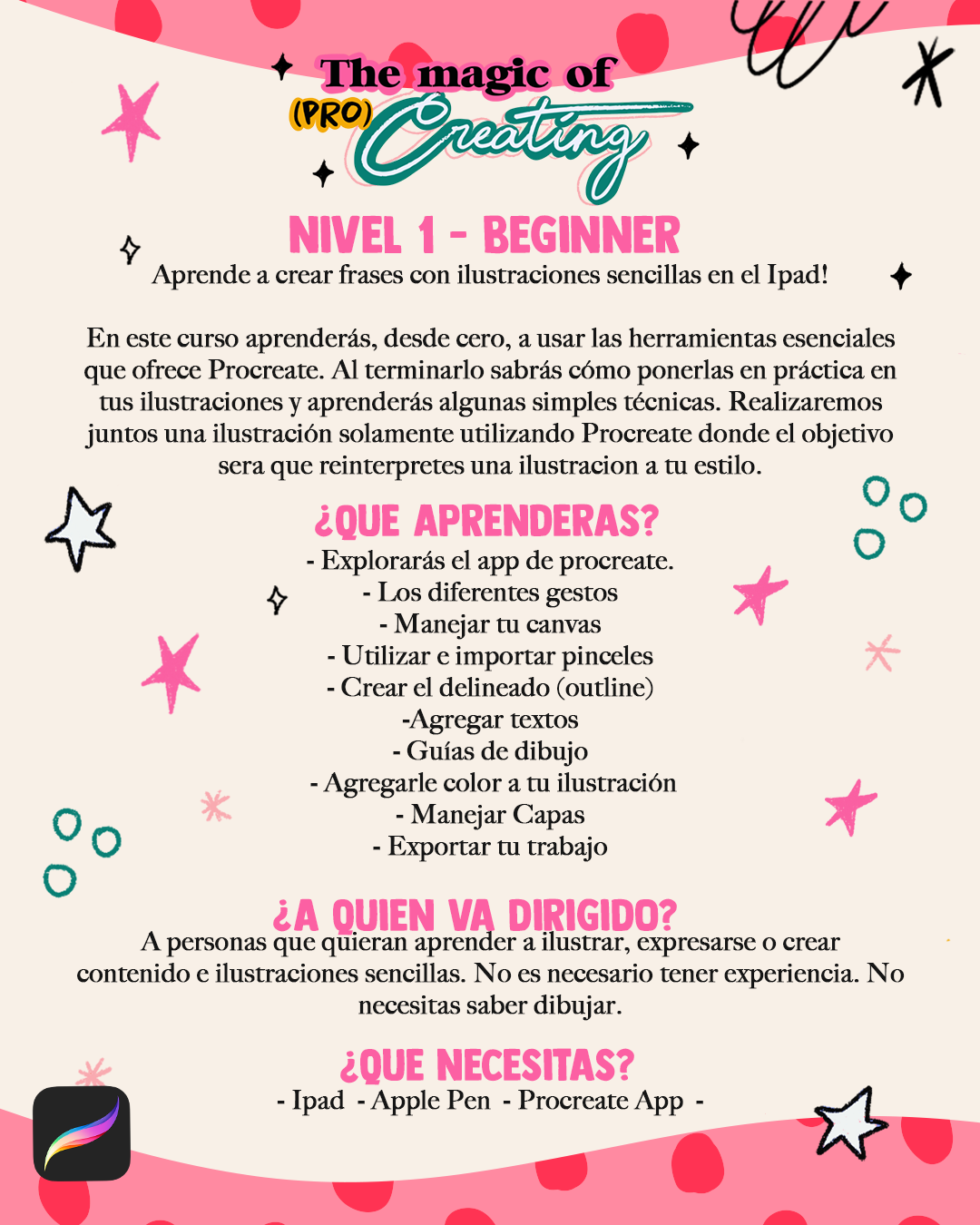 The Magic of (Pro)Creating - Nivel 1: Beginners - Curso
